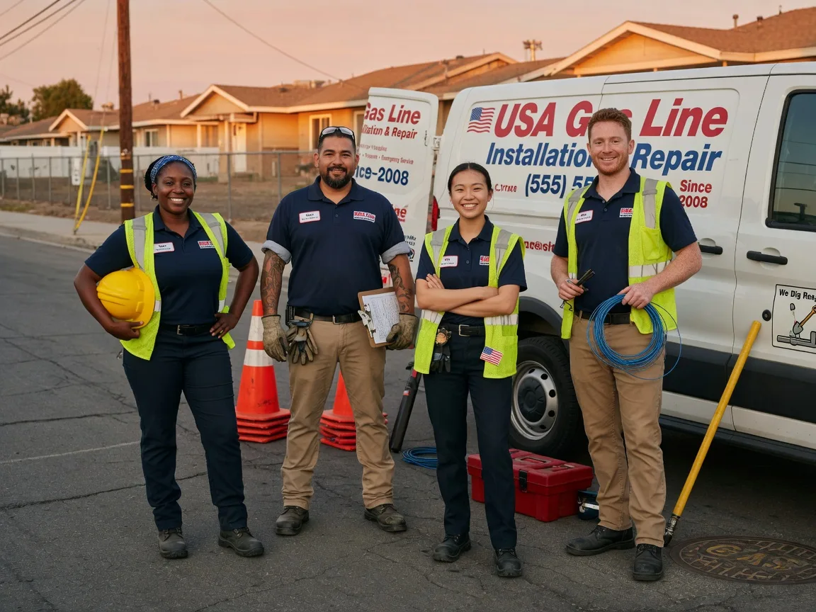 Gas Line Installation company in Dana, IL